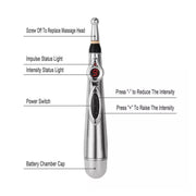 Accupuncture Electronic Massage Pen Energy Pen Relief Pain Tool Meridian Therapy V528-ELECTRONICACUPUNCTUREPEN-912020