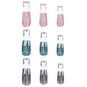 10pcs Portable Travel Emulsion Dispenser Bottle Press Pump Refillable Containers - Pink-100ml V528-EMULSIONS-10PCS-100ML-PINK-719541
