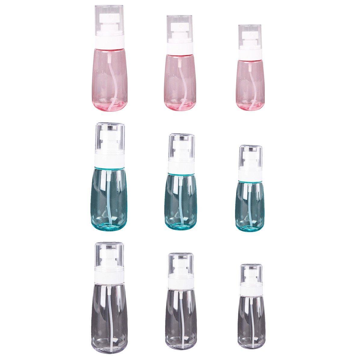 10pcs Portable Travel Emulsion Dispenser Bottle Press Pump Refillable Containers - Clear-30ml V528-EMULSIONS-10PCS-30ML-TM-558412