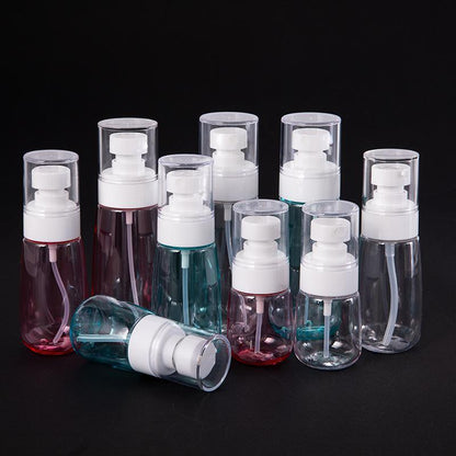 10pcs Portable Travel Emulsion Dispenser Bottle Press Pump Refillable Containers - Clear-30ml V528-EMULSIONS-10PCS-30ML-TM-558412