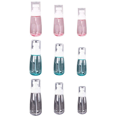10pcs Portable Travel Emulsion Dispenser Bottle Press Pump Refillable Containers - Clear-60ml V528-EMULSIONS-10PCS-60ML-TM-838402