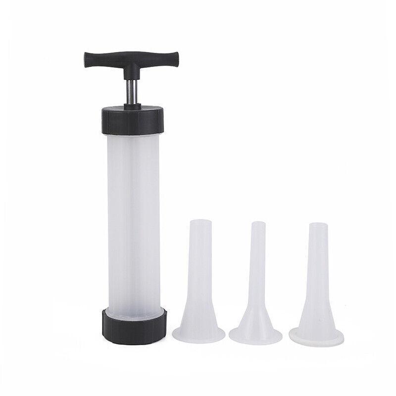 Sausage Machine Meat Filler Stuffer Salami Maker Funnel Hand Operated V528-ENEMA-67156