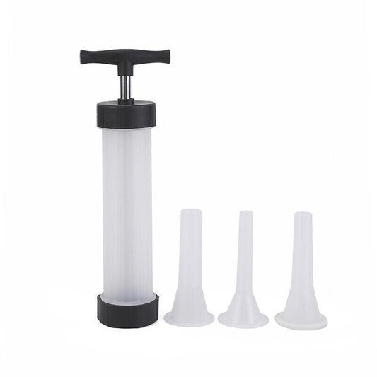 Sausage Machine Meat Filler Stuffer Salami Maker Funnel Hand Operated V528-ENEMA-67156