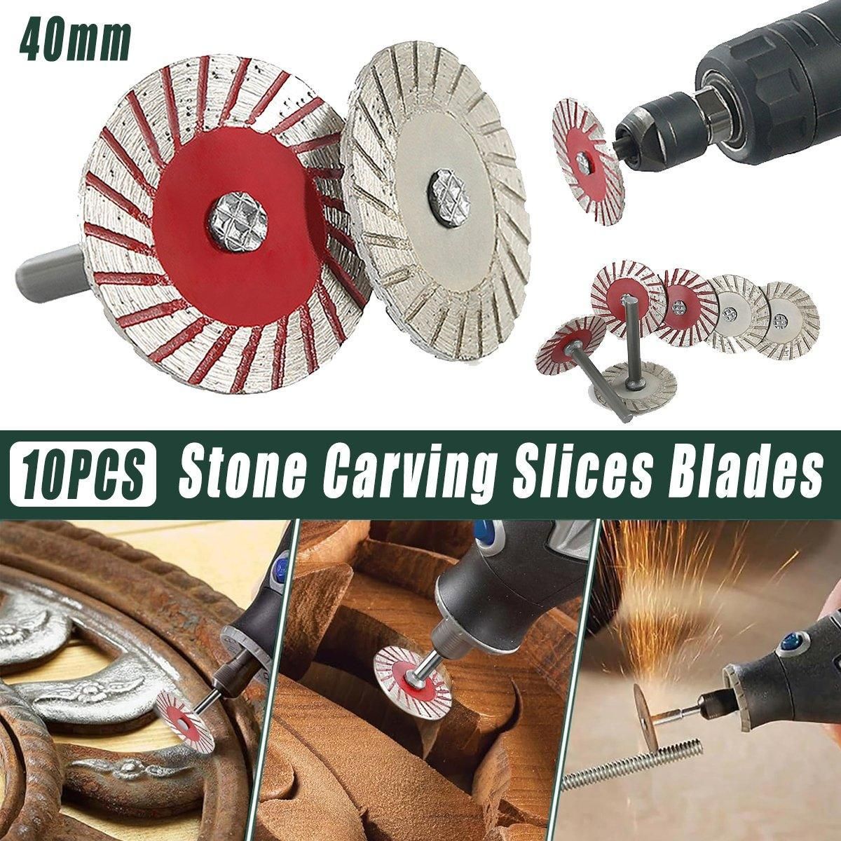 10pcs 40mm Stone Engraving Saw Blades Corrugated Cutting Tools with Handle V528-ENGRAVED-SLICES-10PCS-910445