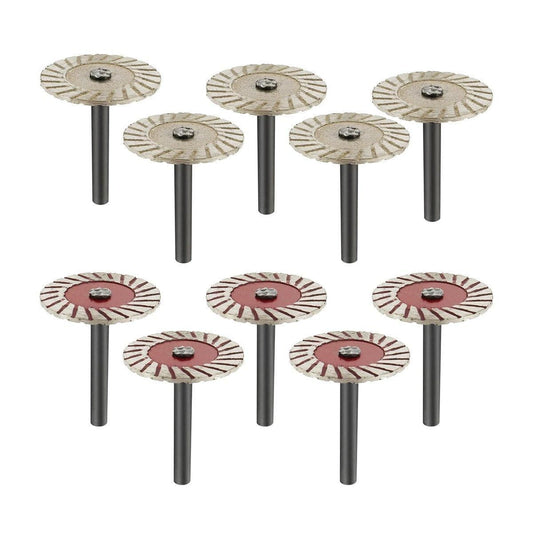 10pcs 40mm Stone Engraving Saw Blades Corrugated Cutting Tools with Handle V528-ENGRAVED-SLICES-10PCS-910445