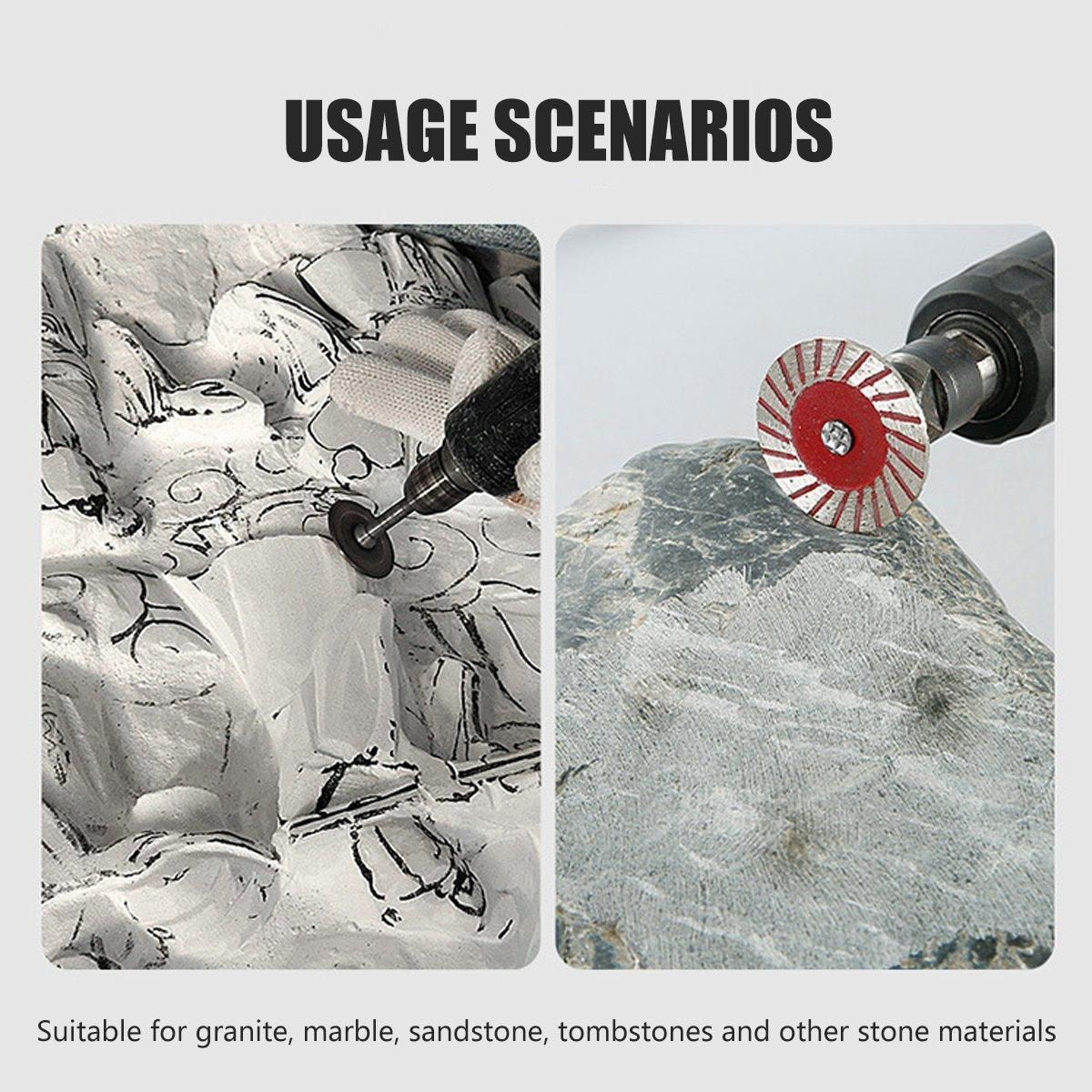 10pcs 40mm Stone Engraving Saw Blades Corrugated Cutting Tools with Handle V528-ENGRAVED-SLICES-10PCS-910445