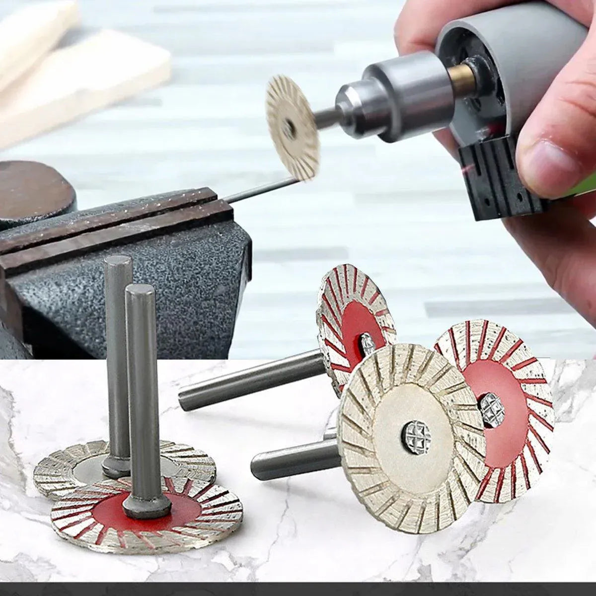 10pcs 40mm Stone Engraving Saw Blades Corrugated Cutting Tools with Handle V528-ENGRAVED-SLICES-10PCS-910445