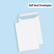 White Business Envelopes 8 Sizes Opaque Mailer with Pre-Printed Postcode - 5N:220*110MM V528-ENVELOPEWHITE5N-50PCS-856265