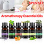 Essential Oil Set 6 Bottles Plant Aromatherapy Oils Natural Scent for Diffuser V528-ESSENTIAL-OILS-6PCS-530006