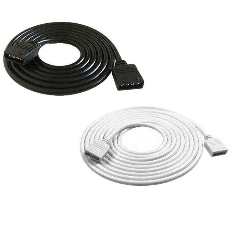 1-10M White LED RGB Light Strip Extension Cord Cable Lead Connector 4 Pin - 10M