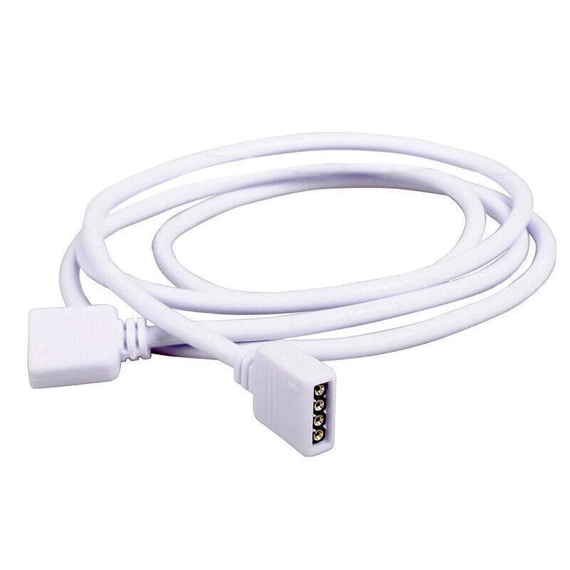1-10M White LED RGB Light Strip Extension Cord Cable Lead Connector 4 Pin - 3M