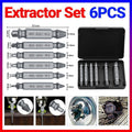 6Pcs Damaged Screw Extractor Set Easy Out Broken Drill Bit Remover Kit Speed Out V528-ETRACTORSET-6PCS-656907
