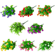 8pcs Artificial Camellia Flowers Realistic Silk Floral Decoration for Home Decor V528-EUCALYPTUS-8PCS-644594