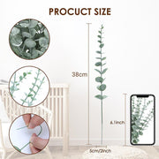 Artificial Eucalyptus Leaf Flowers Fake Green Plant Nordic Home Party Decor V528-EUCALYPTUSLEAVES-10PCS-480296
