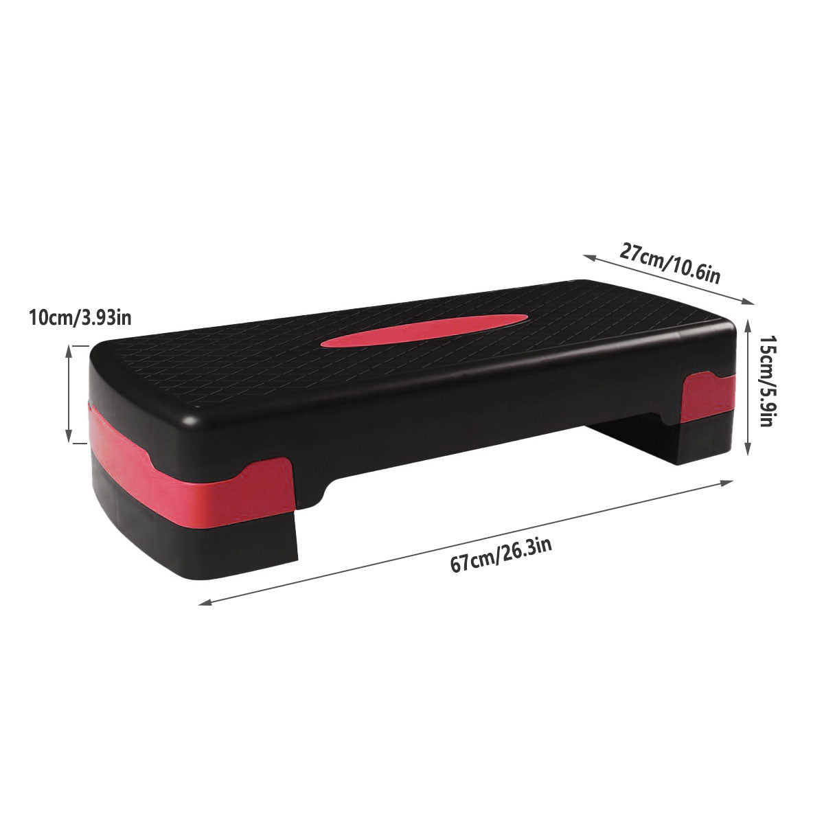 Fitness Step Platform Small Aerobic Stepper Exercise Equipment Home Gym Workout V528-EXERCISE-PEDAL-182574