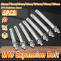 M10 Stainless Steel Hex Head Expansion Anchor Bolts Heavy Duty Screws - M10*100 V528-EXPANSION-SCREW-5PCS-10-100-837452