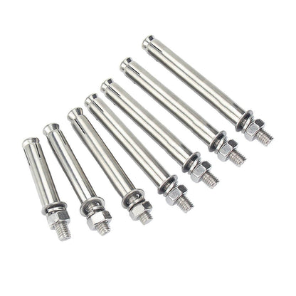 M10 Stainless Steel Hex Head Expansion Anchor Bolts Heavy Duty Screws - M10*100 V528-EXPANSION-SCREW-5PCS-10-100-837452