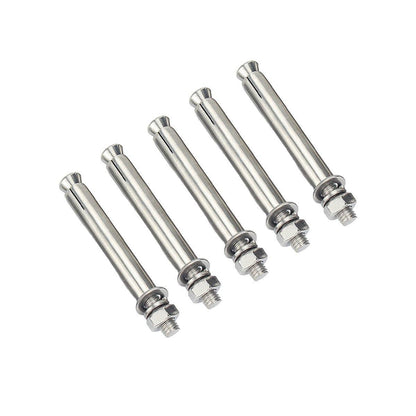 M10 Stainless Steel Hex Head Expansion Anchor Bolts Heavy Duty Screws - M10*100 V528-EXPANSION-SCREW-5PCS-10-100-837452