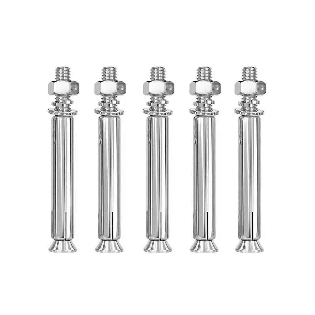 M8 Stainless Steel Expansion Anchor Bolts Heavy Duty Hex Head Screws - M8*80 V528-EXPANSION-SCREW-5PCS-8-80-632522