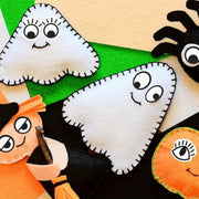2 Rolls Cartoon Eye Stickers Self-Adhesive DIY Craft Paper for Handmade Projects V528-EYE-STICKER-2ROLL-842563