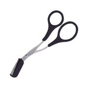 Eyebrow Scissors with Comb Stainless Steel Makeup Trimmer Beauty Tool 3 Colours - Pink (Eyebrow Razor + V528-EYEBROWRAZORSCISSOR-PINK-708900