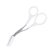 Eyebrow Scissors with Comb Stainless Steel Makeup Trimmer Beauty Tool 3 Colours - Pink (Eyebrow Razor + V528-EYEBROWRAZORSCISSOR-PINK-708900