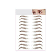 3D Waterproof Eyebrow Tattoo Sticker Hair-Like Natural Brows for Sparse Eyebrows - E09 V528-EYEBROWSTICKER-BLACK-E09-862041