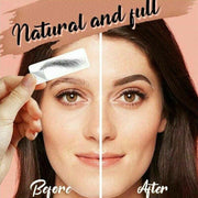 3D Waterproof Eyebrow Tattoo Sticker Hair-Like Natural Brows for Sparse Eyebrows - E13 V528-EYEBROWSTICKER-BLACK-E13-101438