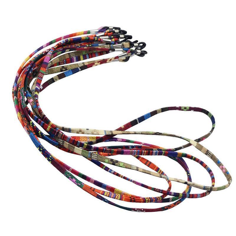 5 PCS Colorful Sunglasses Strap Eyeglass Chain Reading Glasses Holder Neck Cord V528-EYEGLASSCHAIN-5PCS-388355