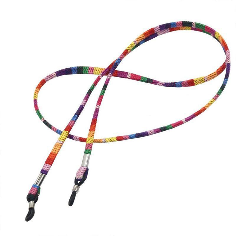 5 PCS Colorful Sunglasses Strap Eyeglass Chain Reading Glasses Holder Neck Cord V528-EYEGLASSCHAIN-5PCS-388355