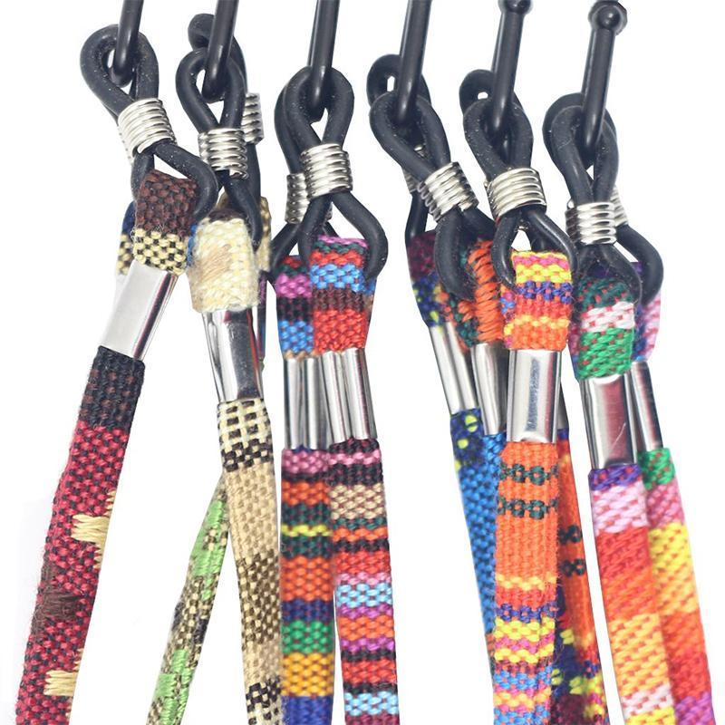 5 PCS Colorful Sunglasses Strap Eyeglass Chain Reading Glasses Holder Neck Cord V528-EYEGLASSCHAIN-5PCS-388355
