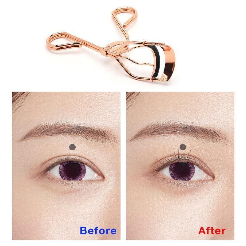 Professional Handle Eye Lash Curling Eyelash Curler Makeup 11.5x7cm V528-EYELASHCLIP-126130