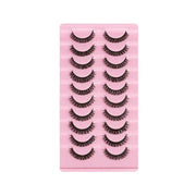 10 Pairs Russian D-Curl Mink False Eyelashes - Full & Curled - DH06-01 V528-EYELASHE-10PAIR-DH06-01-388780