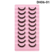 10 Pairs Russian D-Curl Mink False Eyelashes - Full & Curled - DH06-04 V528-EYELASHE-10PAIR-DH06-04-306471