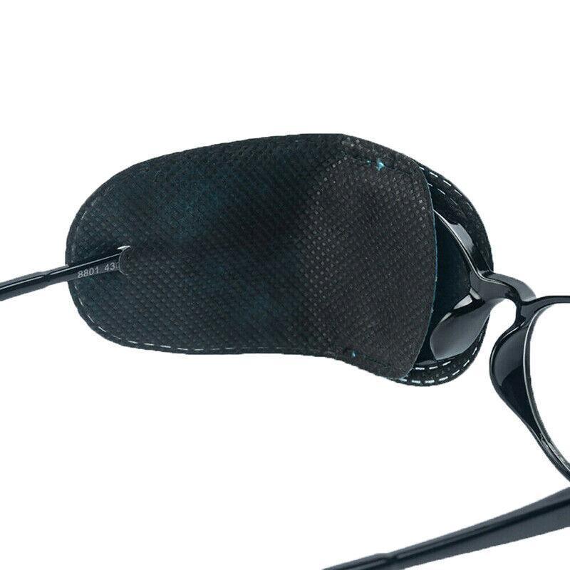 Universal Eye Patch Mask for Strabismus and Amblyopia Glasses Cover Training Aid - Black V528-EYEMASK-BLACK-33424