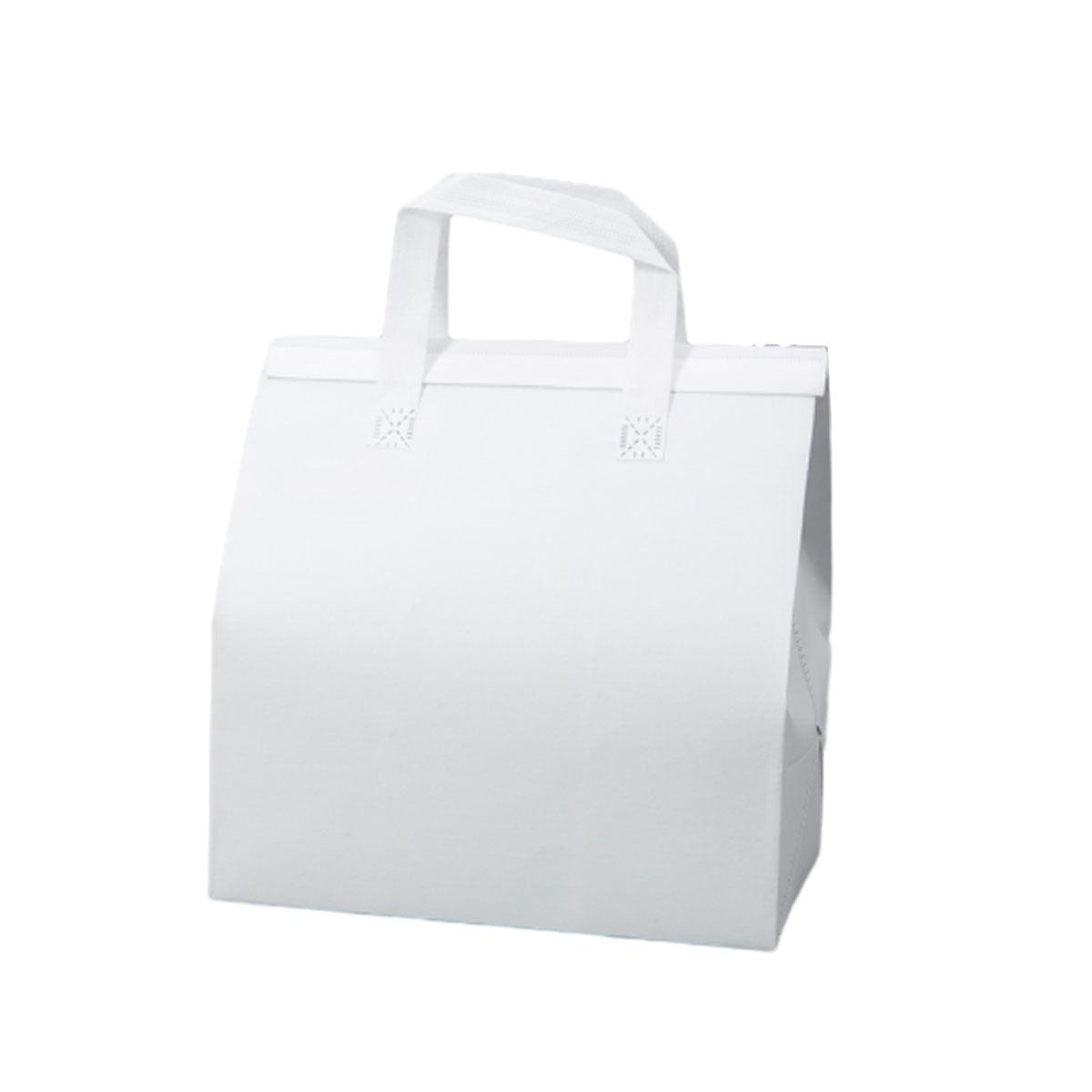 50pcs Thermal Insulation Packing Bag Non Woven Milk Tea Cake Food Storage Bag - Kraft-24x24x15cm V528-FABRIC-BAG-50PCS-KRAFT-753786