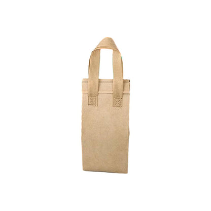 50pcs Thermal Insulation Packing Bag Non Woven Milk Tea Cake Food Storage Bag - White-27x12x10cm V528-FABRIC-BAG-50PCS-WHITE-522496