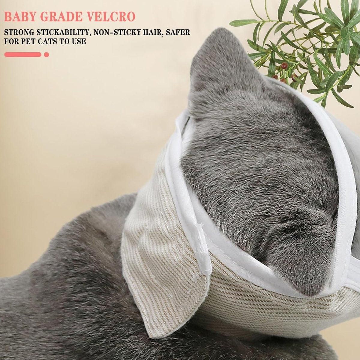 Breathable Pet Headgear Clear Cat Dog Mask Anti Bite Scratch Protective Gear - S V528-FACE-MASK-S-583402