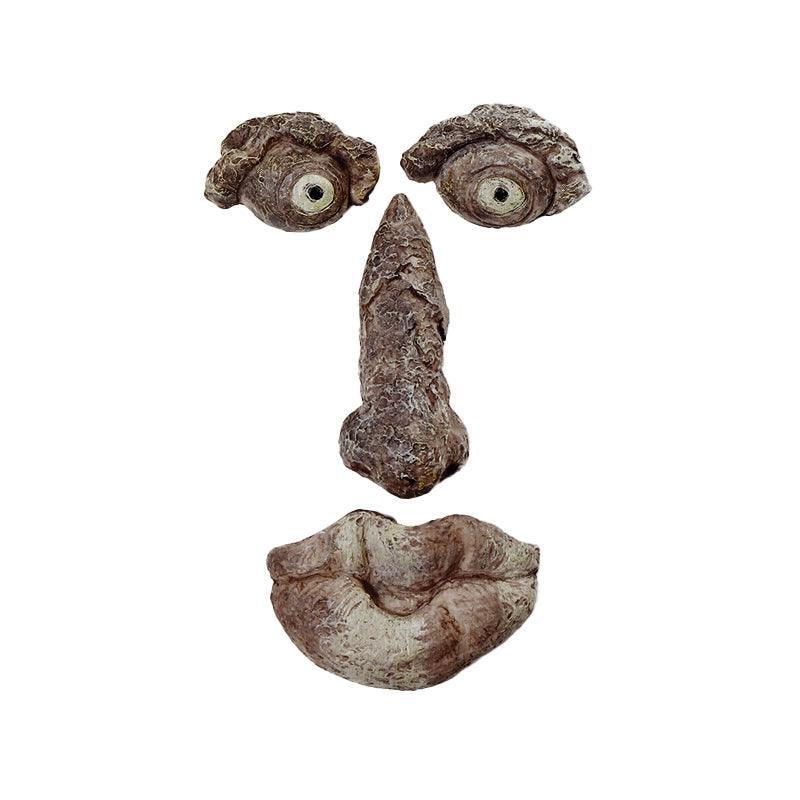 Old Man Tree Hugger Garden Peeker Yard Outdoor Sculpture Whimsical Face Decor - B V528-FACEDECORATION-B-737223