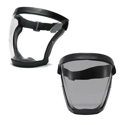 Super Protective Mask Anti-Fog Full Face Shield All-Inclusive For Men and Women - Black-1PC V528-FACESHIELD-BLACK-1PC-198463