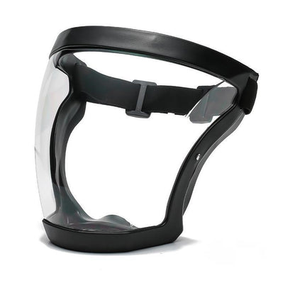 Super Protective Mask Anti-Fog Full Face Shield All-Inclusive For Men and Women - Black-1PC V528-FACESHIELD-BLACK-1PC-198463