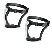 Super Protective Mask Anti-Fog Full Face Shield All-Inclusive For Men and Women - Black-1PC V528-FACESHIELD-BLACK-1PC-198463