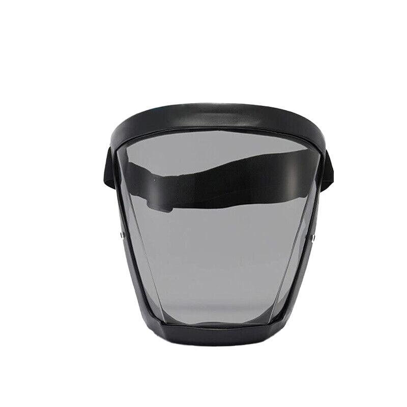 Super Protective Mask Anti-Fog Full Face Shield All-Inclusive For Men and Women - Black-1PC V528-FACESHIELD-BLACK-1PC-198463