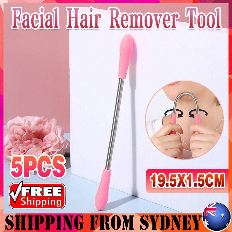 5X Hair Epilator Threading Facial Remover Roller Spring Face Smooth Tool Beauty V528-FACESMOOTHTOOL-5PCS-542293