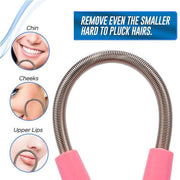 5X Hair Epilator Threading Facial Remover Roller Spring Face Smooth Tool Beauty V528-FACESMOOTHTOOL-5PCS-542293