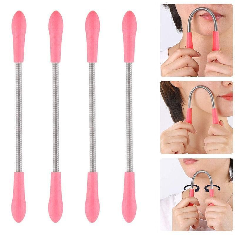 5X Hair Epilator Threading Facial Remover Roller Spring Face Smooth Tool Beauty V528-FACESMOOTHTOOL-5PCS-542293