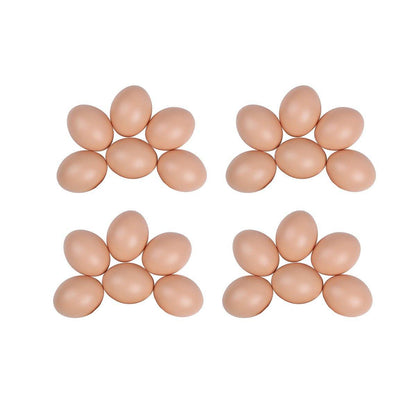 Plastic Painting Eggs DIY Toy Fake Eggs Colourful Drawing Craft Durable Egg - 6PCS V528-FAKE-EGG-6PCS-315587