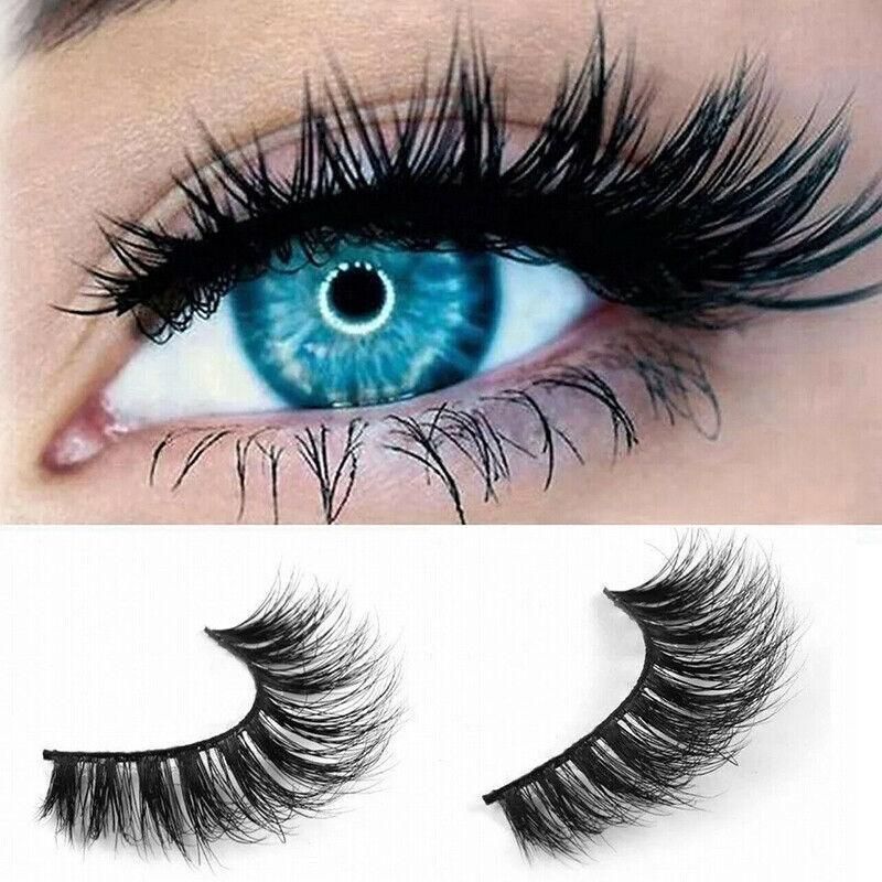 5 Pairs 3D Natural Thick False Fake Eyelashes Eye Lashes Mink Makeup Extension - G800 V528-FAKEEYELASHE-5PAIR-G800-405023