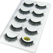 5 Pairs 3D Natural Thick False Fake Eyelashes Eye Lashes Mink Makeup Extension - G803 V528-FAKEEYELASHE-5PAIR-G803-610298