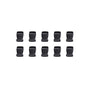 10pcs Black Plastic Buckle Clips for School Bag Backpack Strap Multifunctional - 38mm V528-FASTRNER-38MM-10PCS-608120